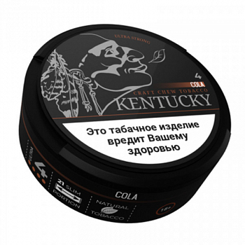Жевательный табак KENTUCKY 4 "Cola"