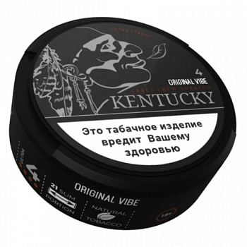 Жевательный табак KENTUCKY 4 SLIM "Original Vibe"